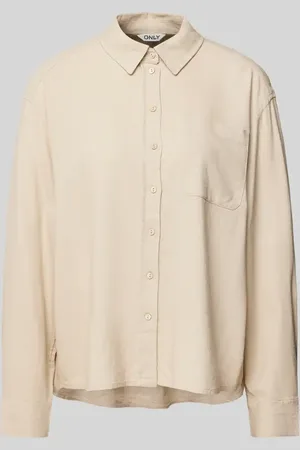 ONLY Regular Fit Bluse mit langem Arm Modell 
