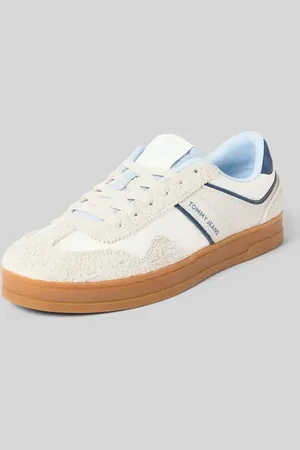 Tommy Hilfiger Low Top Sneaker aus reinem Leder in , Größe 37
