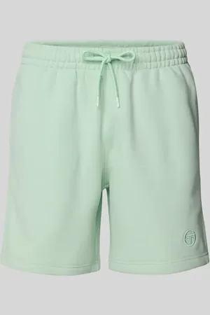 Sergio Tacchini Regular Fit Sweatshorts mit Logo-Stitching Modell 