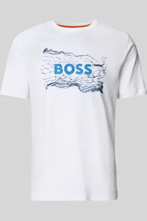 HUGO BOSS T-Shirt mit Label-Print in , Größe L