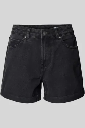 VERO MODA Relaxed Fit Jeansshorts aus Baumwoll-Mix Modell 