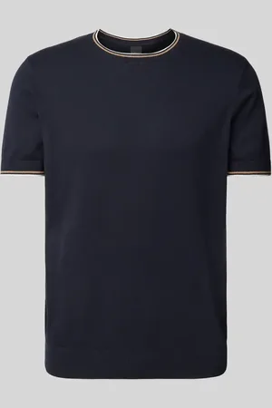 Bugatti T-Shirt mit Label-Detail in , Größe L