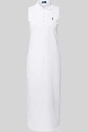 Ralph Lauren Polokleid mit Logo-Stitching in , Größe L