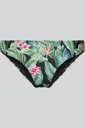 Pieces® Bikini-Hose mit Allover-Muster Modell 