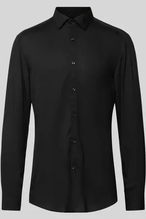 HUGO BOSS Slim Fit Business-Hemd mit Kentkragen Modell 