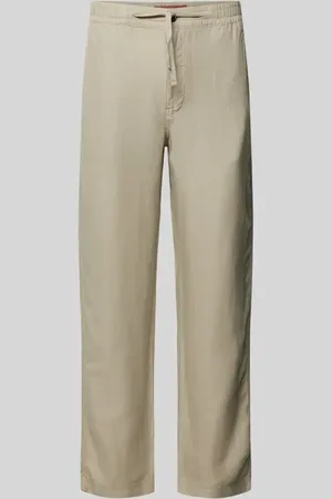Superdry Straight Leg Leinenhose mit Tunnelzug Modell 
