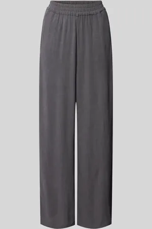 Jake*s Wide Leg Stoffhose mit elastischem Bund in , Größe 34