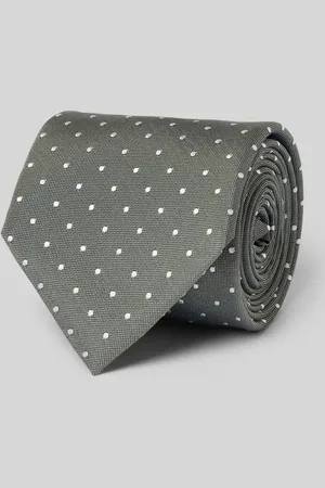 HUGO BOSS Seidenkrawatte mit Label-Detail in , Größe 1