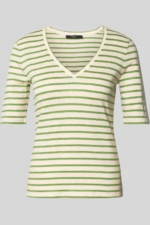 Max Mara T-Shirt mit V-Ausschnitt Modell 