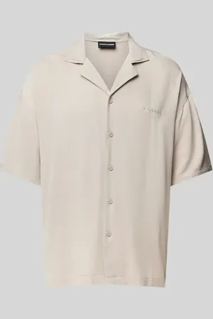 Pegador Freizeithemd mit Label-Stitching in , Größe L