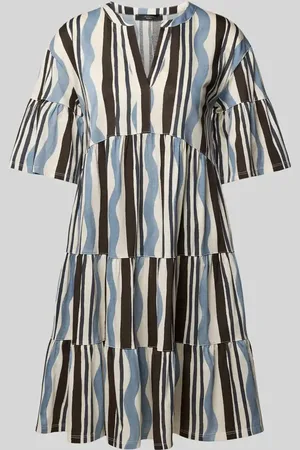 Max Mara Knielanges Kleid mit Tunikakragen Modell 