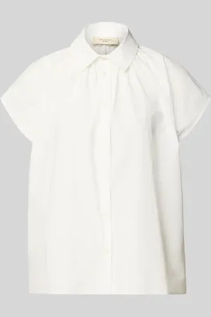 Max Mara Regular Fit Bluse mit Kappärmeln Modell 