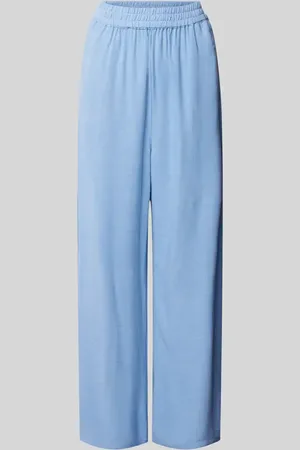 Jake*s Wide Leg Stoffhose mit elastischem Bund in , Größe 34