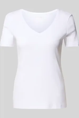 Christian Berg T-Shirt mit V-Ausschnitt in , Größe L
