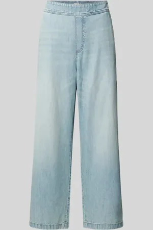 Jake*s Wide Leg Jeans mit verkürztem Schnitt in , Größe 34