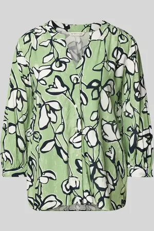 TOM TAILOR Regular Fit Bluse aus reiner Viskose in , Größe 34