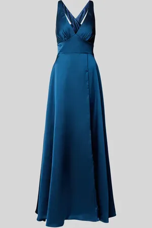 Luxuar Abendkleid mit tiefem V-Ausschnitt in , Größe 32