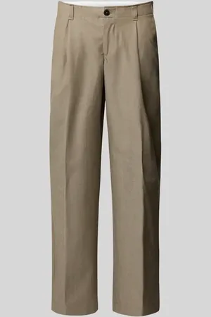 ANNARR Regular Fit Bundfaltenhose mit Eingrifftaschen Modell 