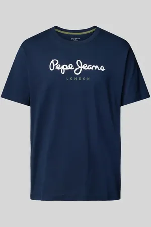 Pepe Jeans T-Shirt mit Label-Print in , Größe L
