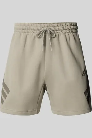 adidas Sweatshorts mit elastischem Bund in , Größe L