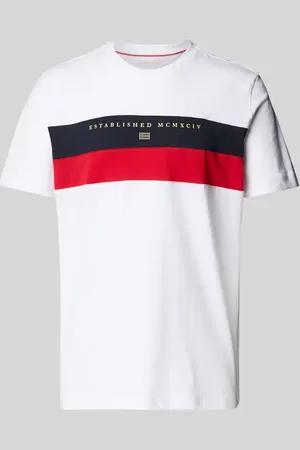 Christian Berg T-Shirt mit Label-Print in , Größe 3XL
