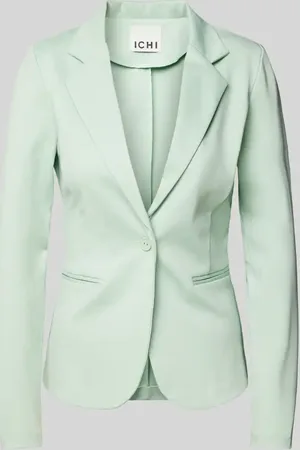 Ichi Slim Fit Blazer mit Paspeltaschen Modell 
