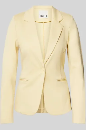 Ichi Slim Fit Blazer mit Paspeltaschen Modell 