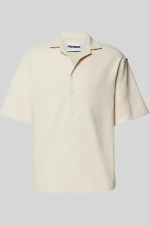 Review Relaxed Fit Freizeithemd mit Strukturmuster in , Größe L