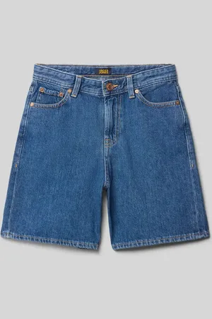JACK & JONES Jeansshorts mit Kontrastnähten Modell 