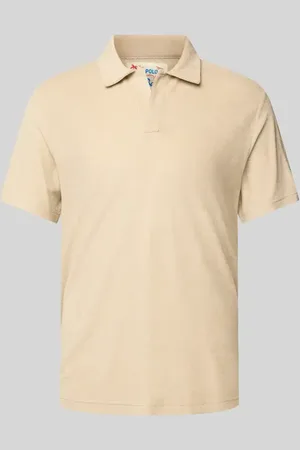 MC2 SAINT BARTH Slim Fit Poloshirt mit V-Ausschnitt Modell 