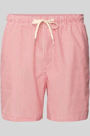 SELECTED Relaxed Fit Badeshorts mit Strukturmuster Modell 