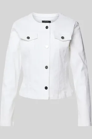 Comma, Jeansjacke mit Leistentaschen in , Größe 34