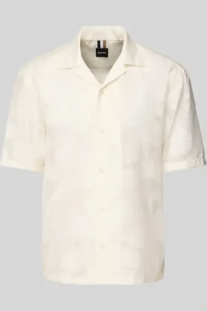 HUGO BOSS Relaxed Fit Freizeithemd mit Resortkragen Modell 