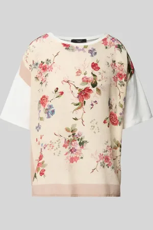Max Mara T-Shirt mit überschnittenen Schultern Modell 