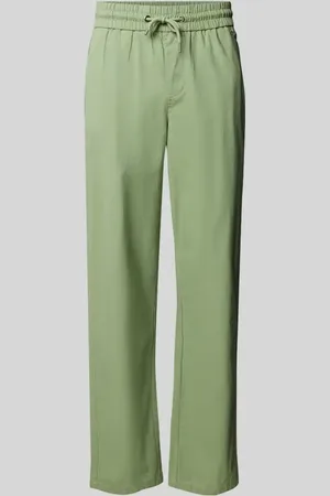 Blend Regular Fit Leinenhose mit Tunnelzug Modell 