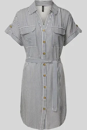 VERO MODA Tailliertes Minikleid aus reiner Viskose Modell 
