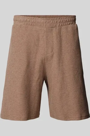 Review Regular Fit Sweatshorts mit Strukturmuster in , Größe L
