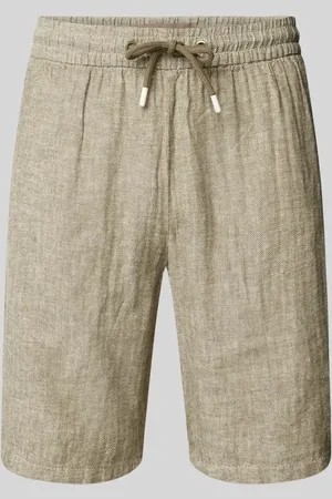 Blend Regular Fit Leinenshorts mit Tunnelzug Modell 