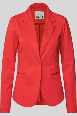 Ichi Slim Fit Blazer mit Paspeltaschen Modell 