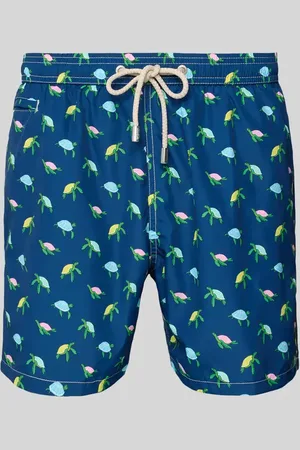MC2 SAINT BARTH Relaxed Fit Badeshorts mit Tunnelzug in , Größe L