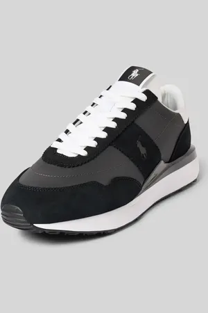 Ralph Lauren Sneaker aus Leder-Mix Modell 