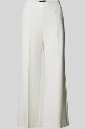 Windsor Slim Fit Stoffhose mit Bügelfalten in , Größe 38