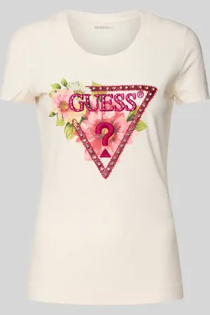 Guess T-Shirt mit Label-Detail in , Größe L
