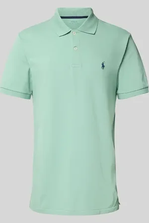 Ralph Lauren Tailored Fit Poloshirt mit Logo-Stitching in , Größe L
