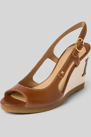 Ralph Lauren Sandaletten aus Leder mit Label-Detail Modell 