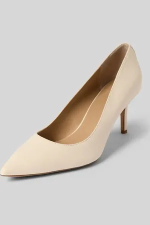 Ralph Lauren Pumps aus Leder mit Pfennigabsatz Modell 