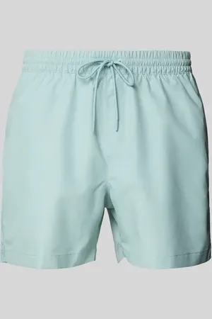 Calvin Klein Badehose mit Label-Print in , Größe L