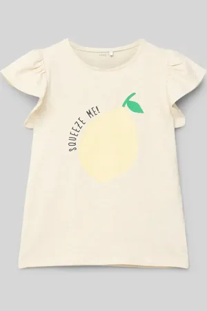 NAME IT T-Shirt mit Motiv- und Statement-Print Modell 
