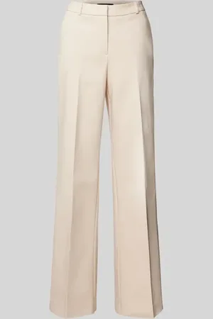 Comma, Straight Leg Stoffhose mit Bügelfalten in , Größe 38