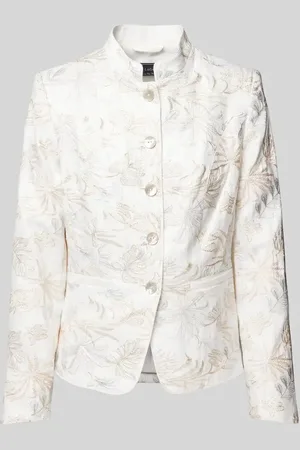 White Label Leinenblazer mit Stehkragen in , Größe 38
